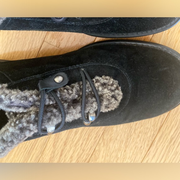 Stuart Weitzman Lined Suede Leather Shoe Boots sz 7 - 71/2 - Picture 6 of 8